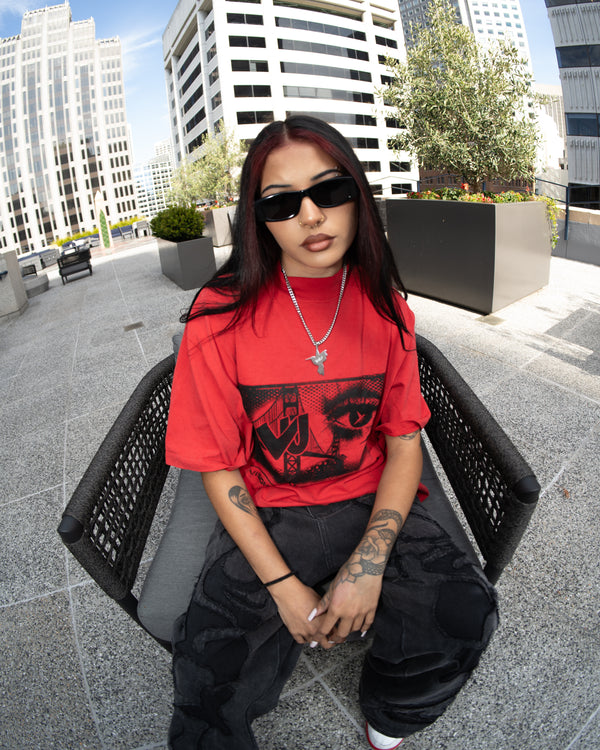 VU - RED TEE