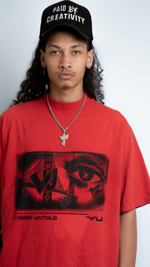 VU - RED TEE hover